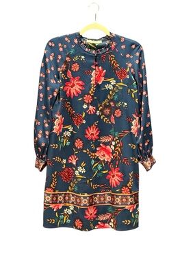 Ann Taylor LOFT swing ruffled collar dress size XS (see measurements)